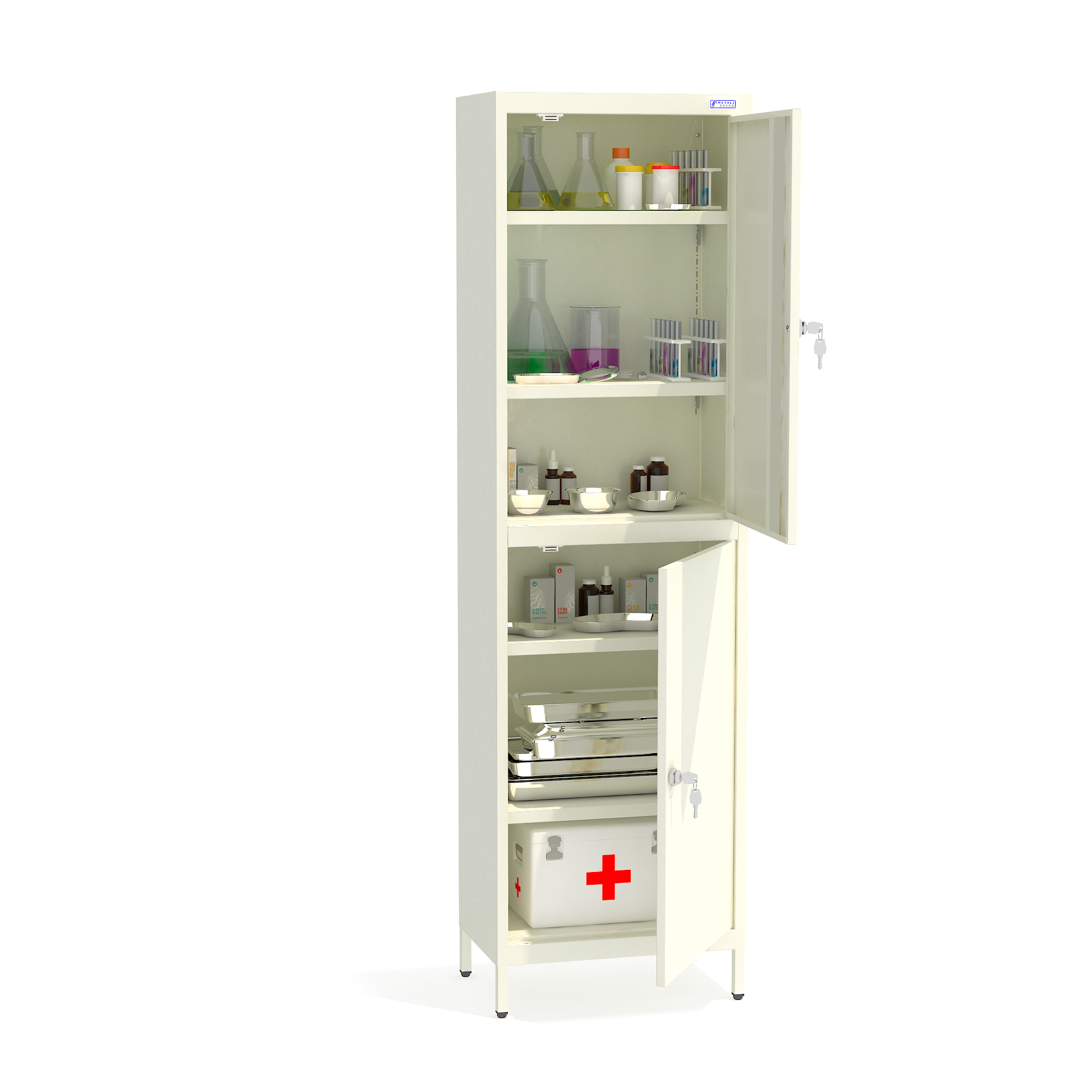 Шкаф медицинский МД GS 12-500 D