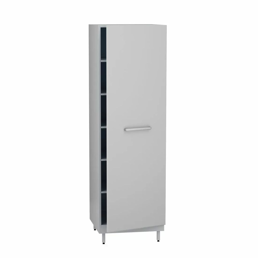 Шкаф медицинский металлический ДМ-4-101-10 (оцинкованный металл)